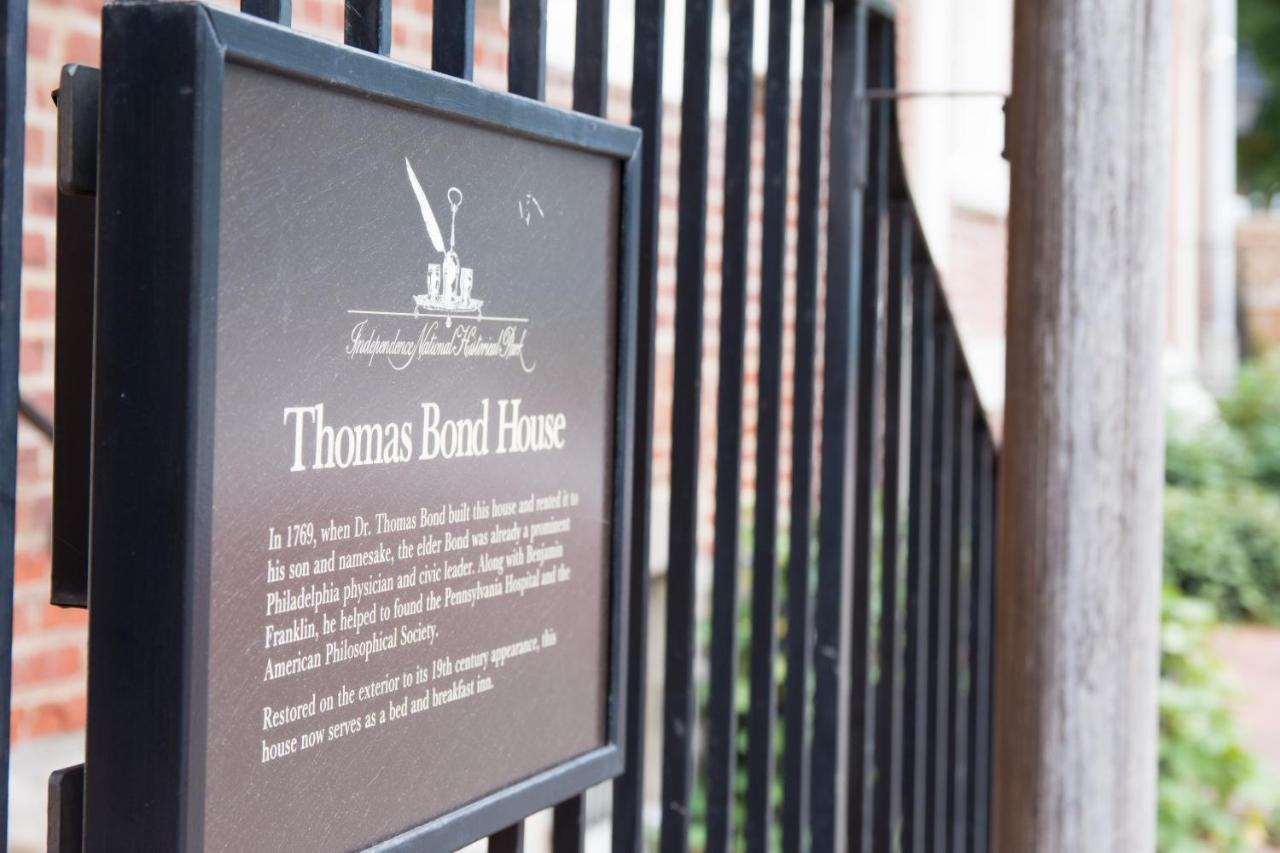 לינה וארוחת בוקר פילדלפיה Thomas Bond House מראה חיצוני תמונה